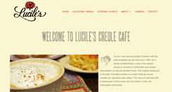 Desktop Screenshot of luciles.com